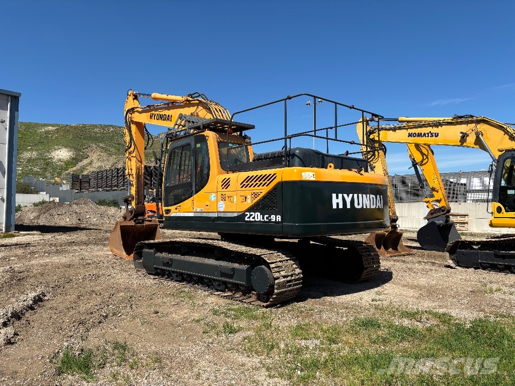 Hyundai R220LC-9 Excavadoras sobre orugas