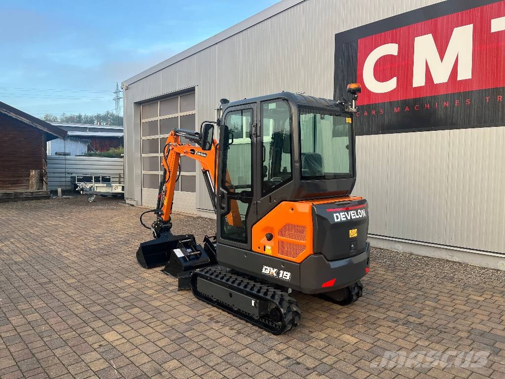Develon DX19-7*Kabine*2024*85H*MS01*3xLöffel NEU Мини екскаватори < 7 т