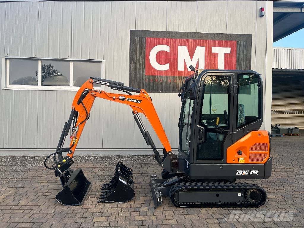 Develon DX19-7*Kabine*2024*85H*MS01*3xLöffel NEU Мини екскаватори < 7 т