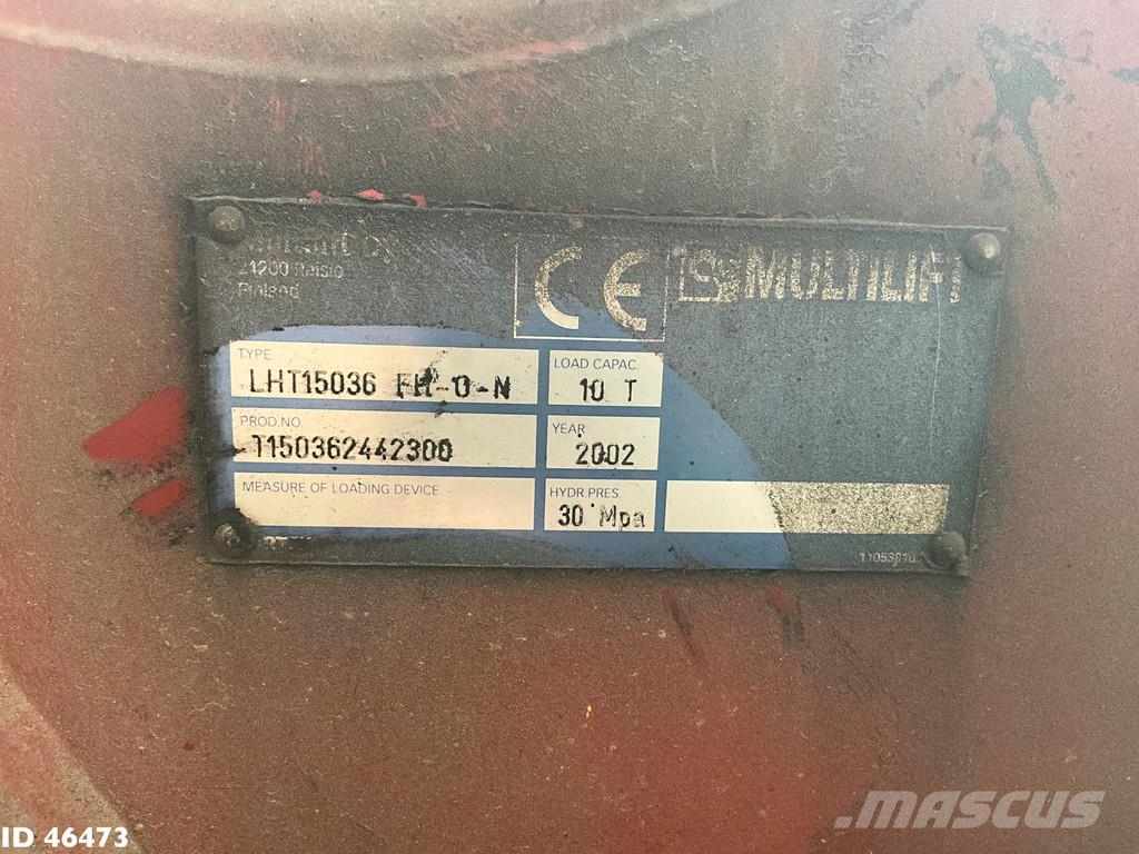Iveco Eurotech 190E35 Manual Full Steel Hiab 12 Tonmeter Camiones polibrazo