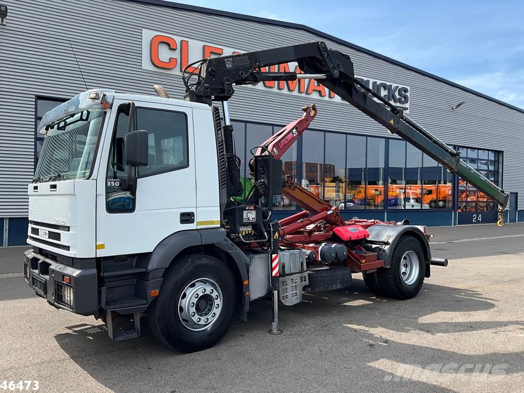 Iveco Eurotech 190E35 Manual Full Steel Hiab 12 Tonmeter Camiones polibrazo