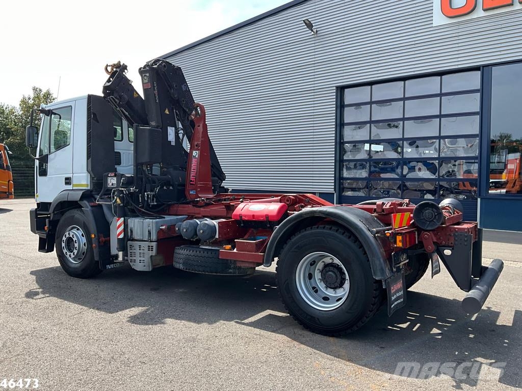 Iveco Eurotech 190E35 Manual Full Steel Hiab 12 Tonmeter Camiones polibrazo