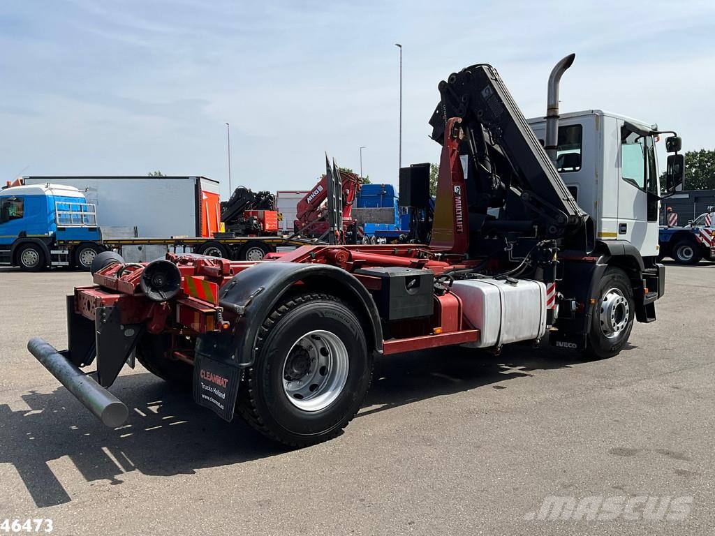 Iveco Eurotech 190E35 Manual Full Steel Hiab 12 Tonmeter Camiones polibrazo