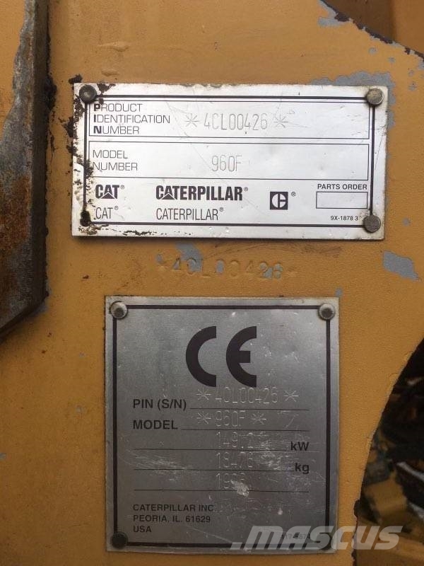 CAT 960 F Фронтальні навантажувачі