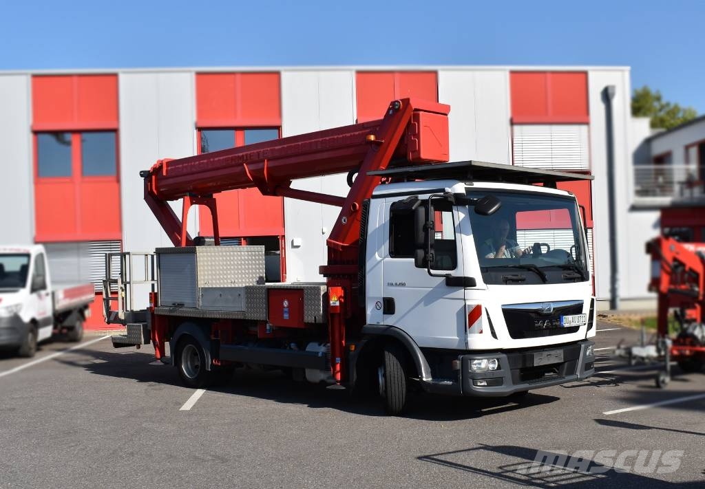 Ruthmann T300.3 (TÜV und UVV neu!) Pacēlāji uz automašīnas bāzes