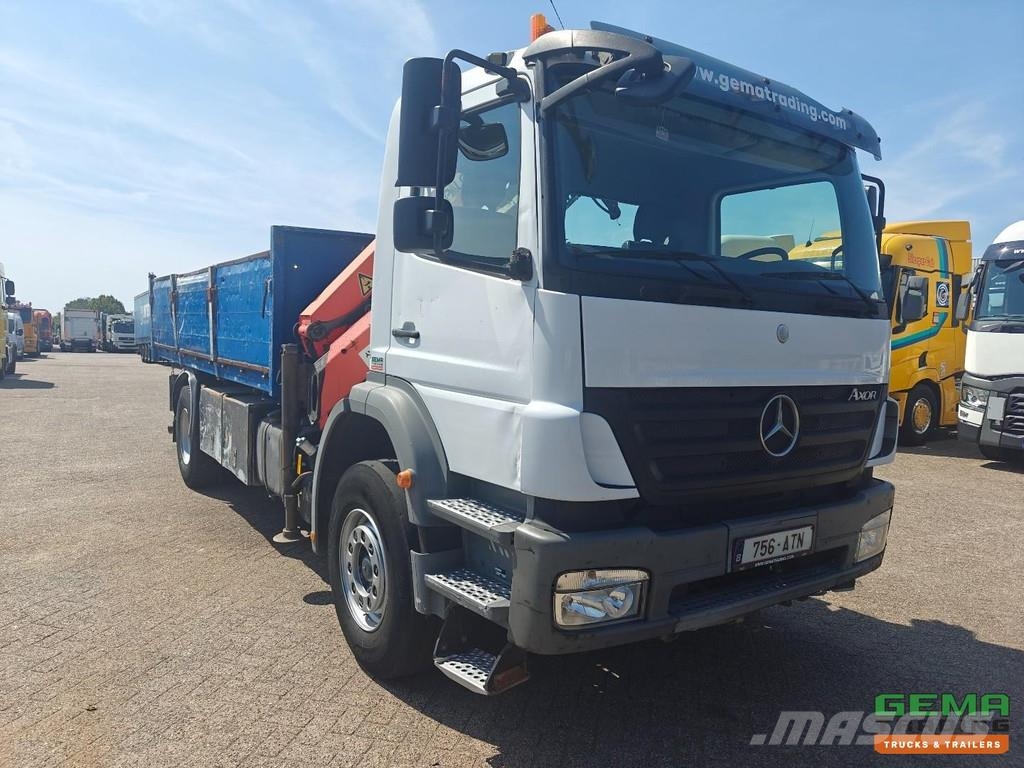 Mercedes-Benz Axor 1924 4x2 Day Cab Euro4 - Tipper + Palfinger P شاحنات قلابة