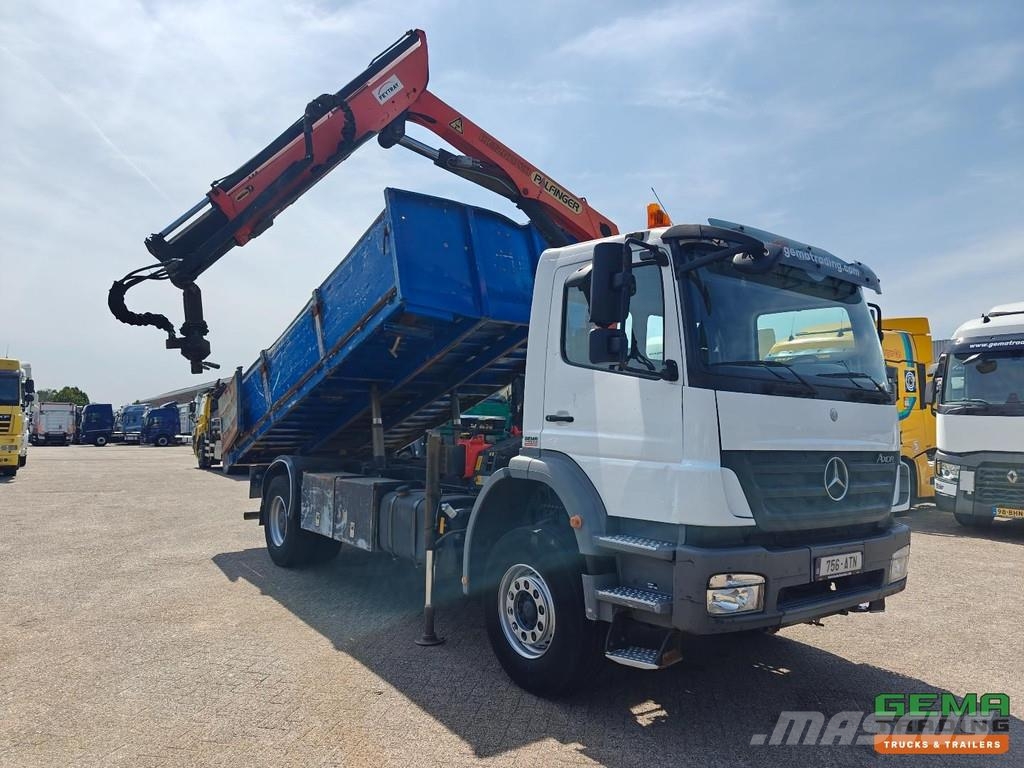 Mercedes-Benz Axor 1924 4x2 Day Cab Euro4 - Tipper + Palfinger P شاحنات قلابة