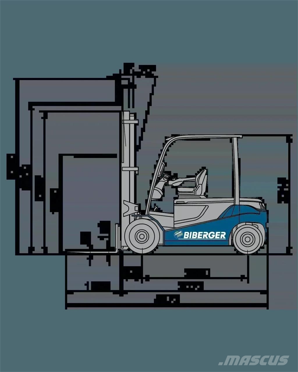 Toyota 8FBMT50 - FSM 7200 Електрически вилични кари-повдигачи