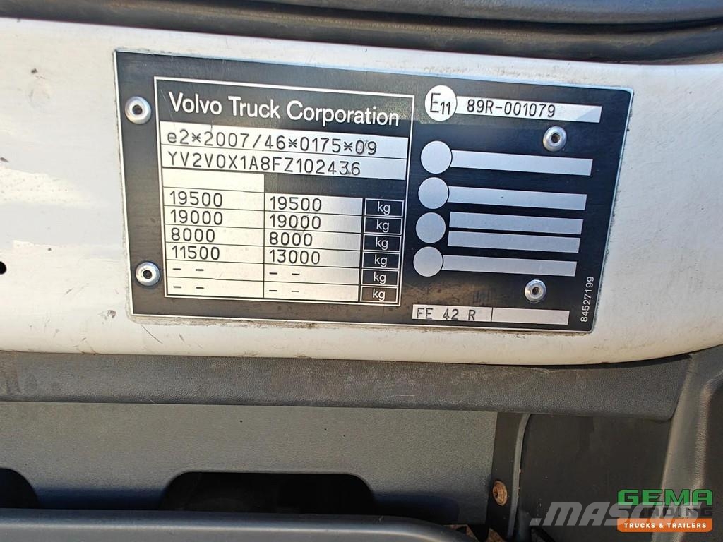 Volvo FE 250 4x2 Day Cab Euro 6B - GeesinkNorba Side Loa Camiones de basura