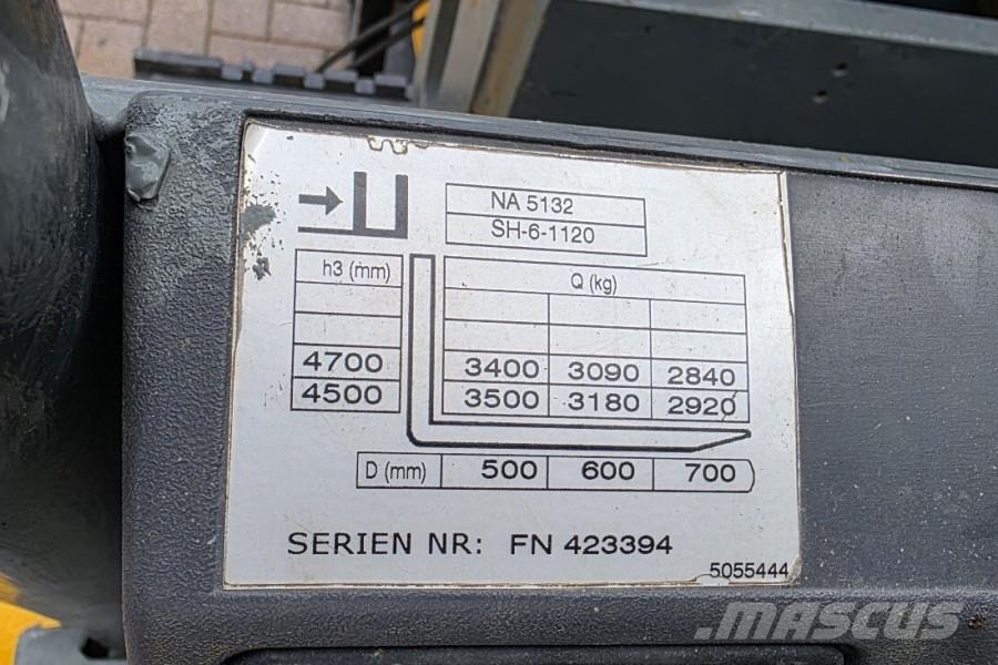 Jungheinrich EFG535 Electric, Lifting Height 4700mm, Freelift 1 Camiones diesel