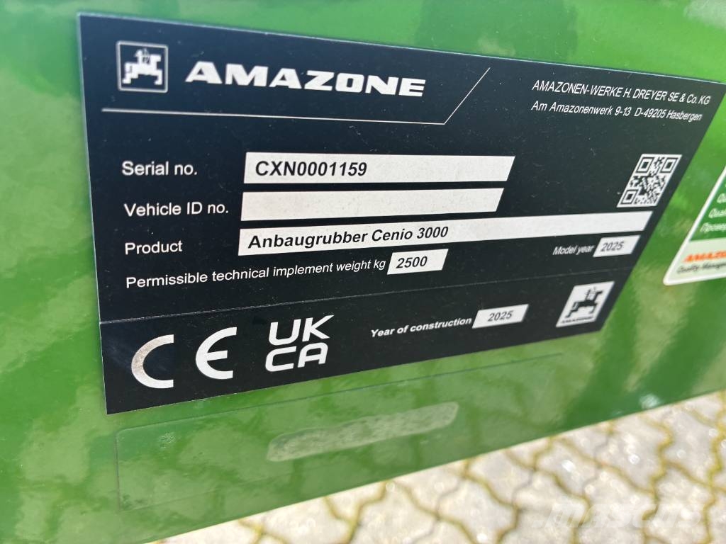Amazone Cenio 3000 Grades