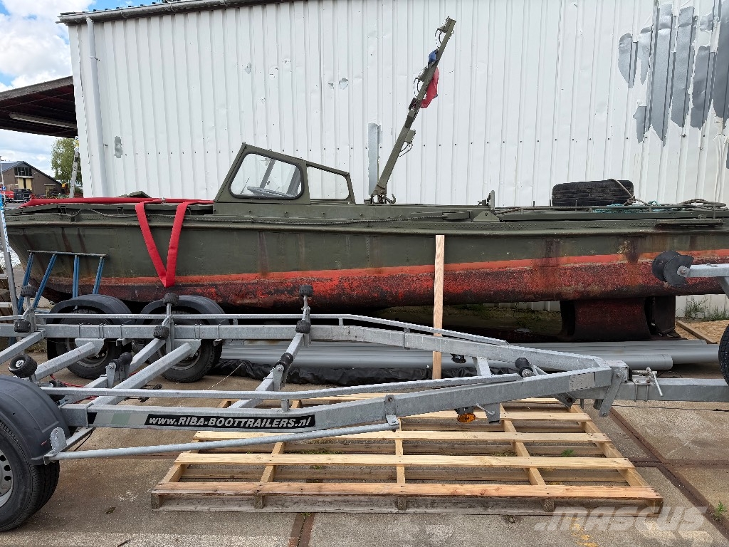  Sleep boot Leger Industrijske prikolice
