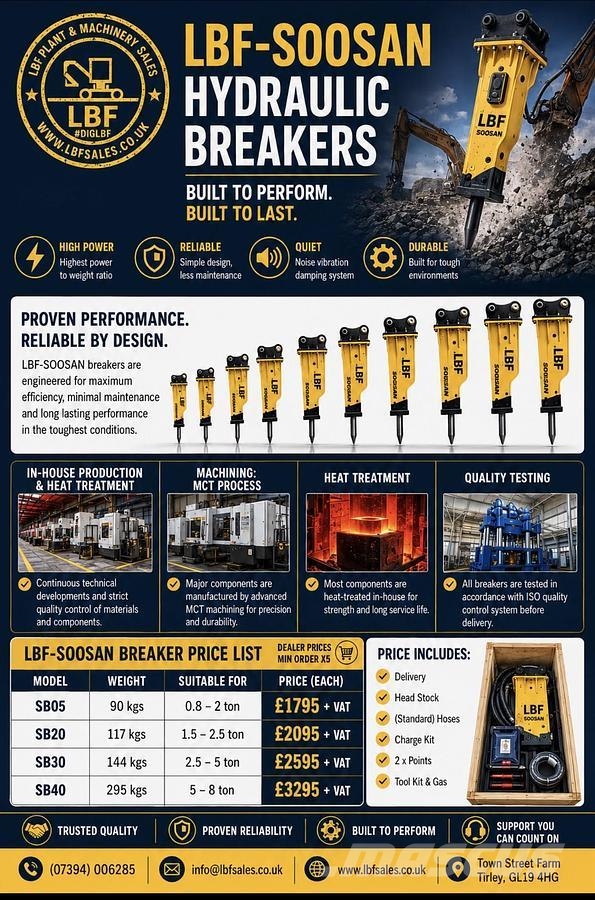 Soosan SB30 2.5 - 5T BREAKER Otros