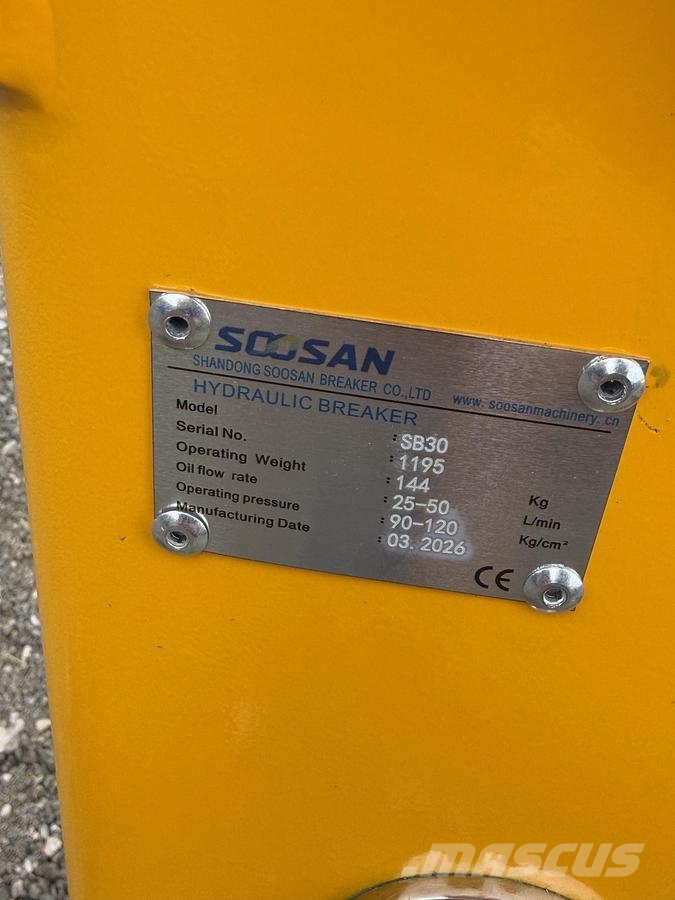 Soosan SB30 2.5 - 5T BREAKER Otros