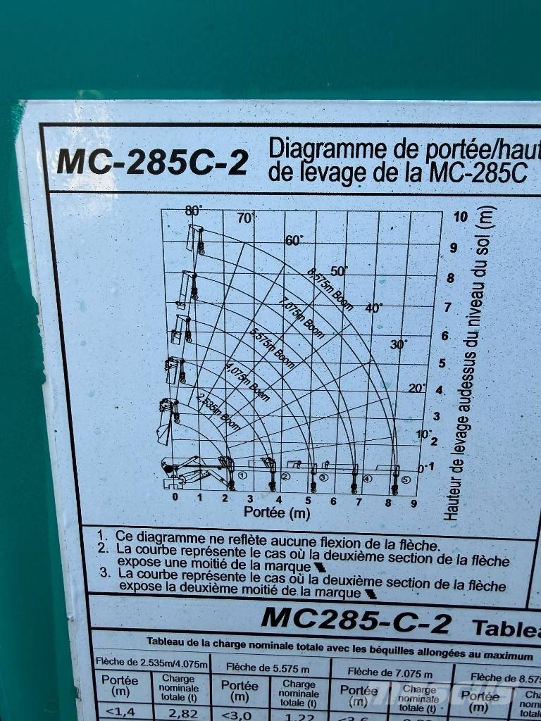 Maeda MC 285 CRME-2 Grúas de oruga
