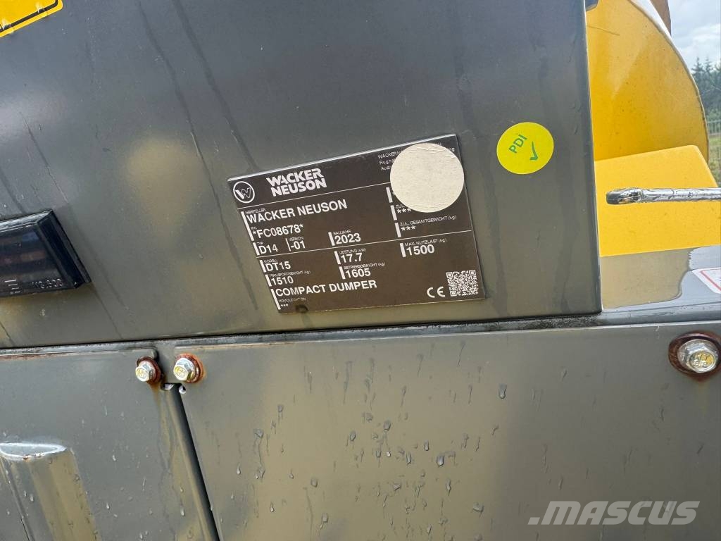 Wacker Neuson DT 15 Demperji goseničarji