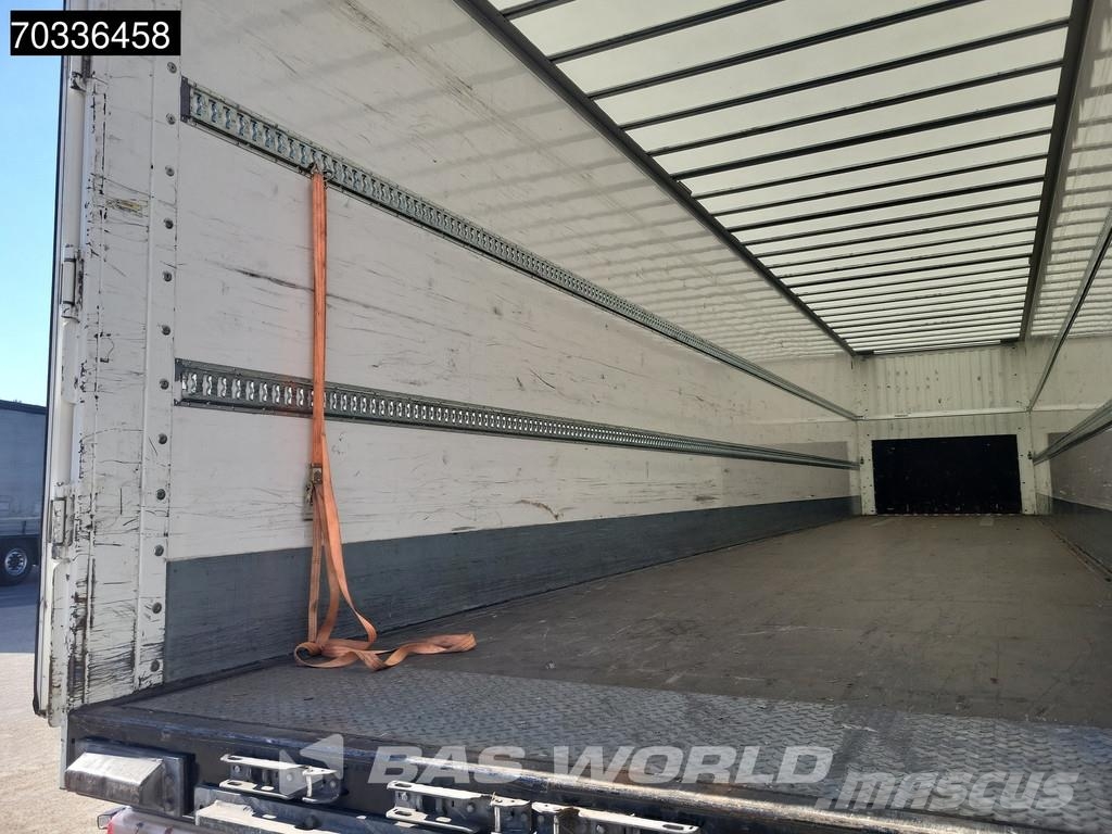 Kässbohrer XJ2 2 axles Tailgate Lift + Steering Axle NL Trail Sanduk poluprikolice