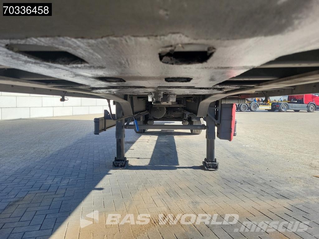 Kässbohrer XJ2 2 axles Tailgate Lift + Steering Axle NL Trail Sanduk poluprikolice