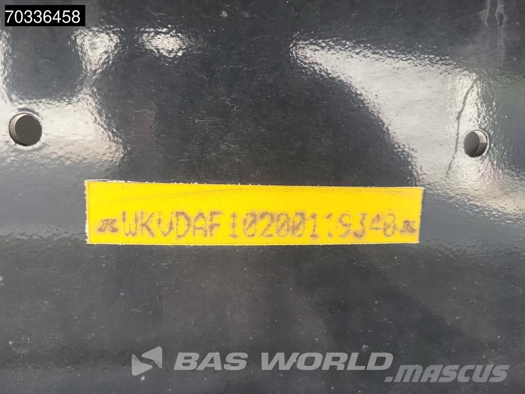 Kässbohrer XJ2 2 axles Tailgate Lift + Steering Axle NL Trail Sanduk poluprikolice