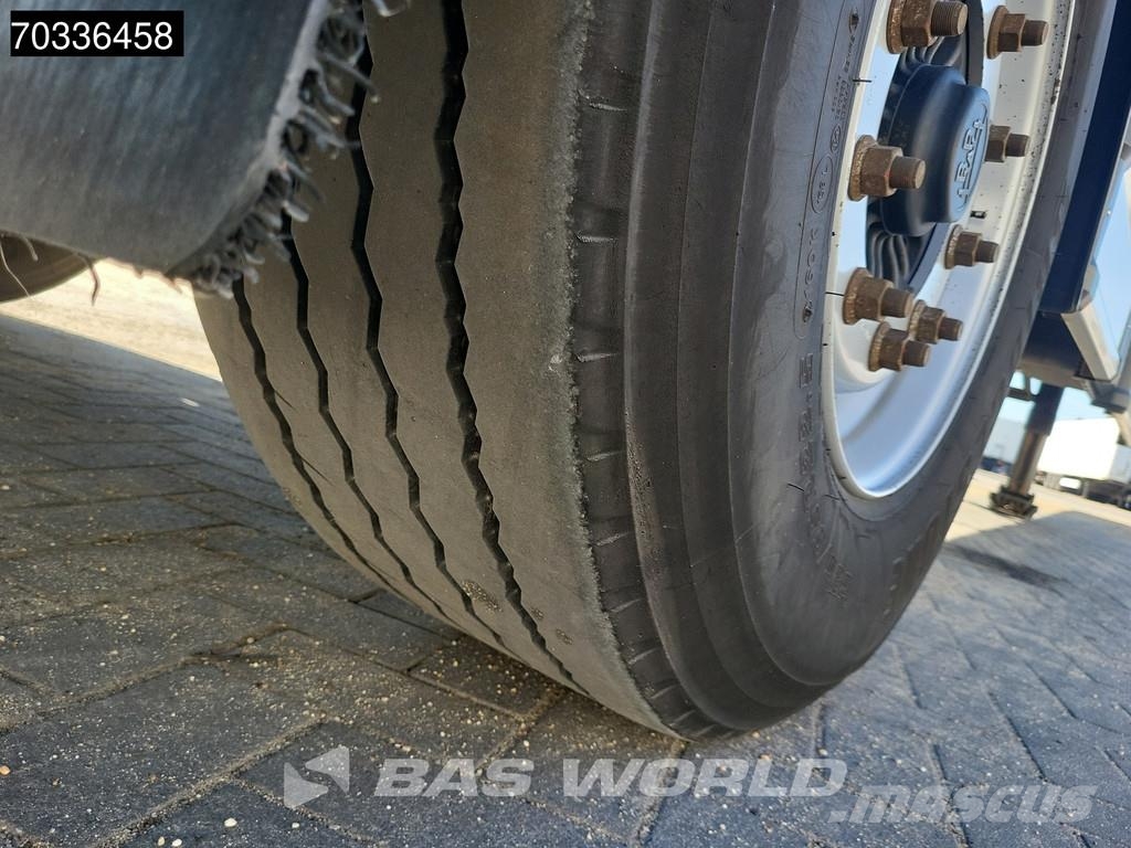 Kässbohrer XJ2 2 axles Tailgate Lift + Steering Axle NL Trail Sanduk poluprikolice