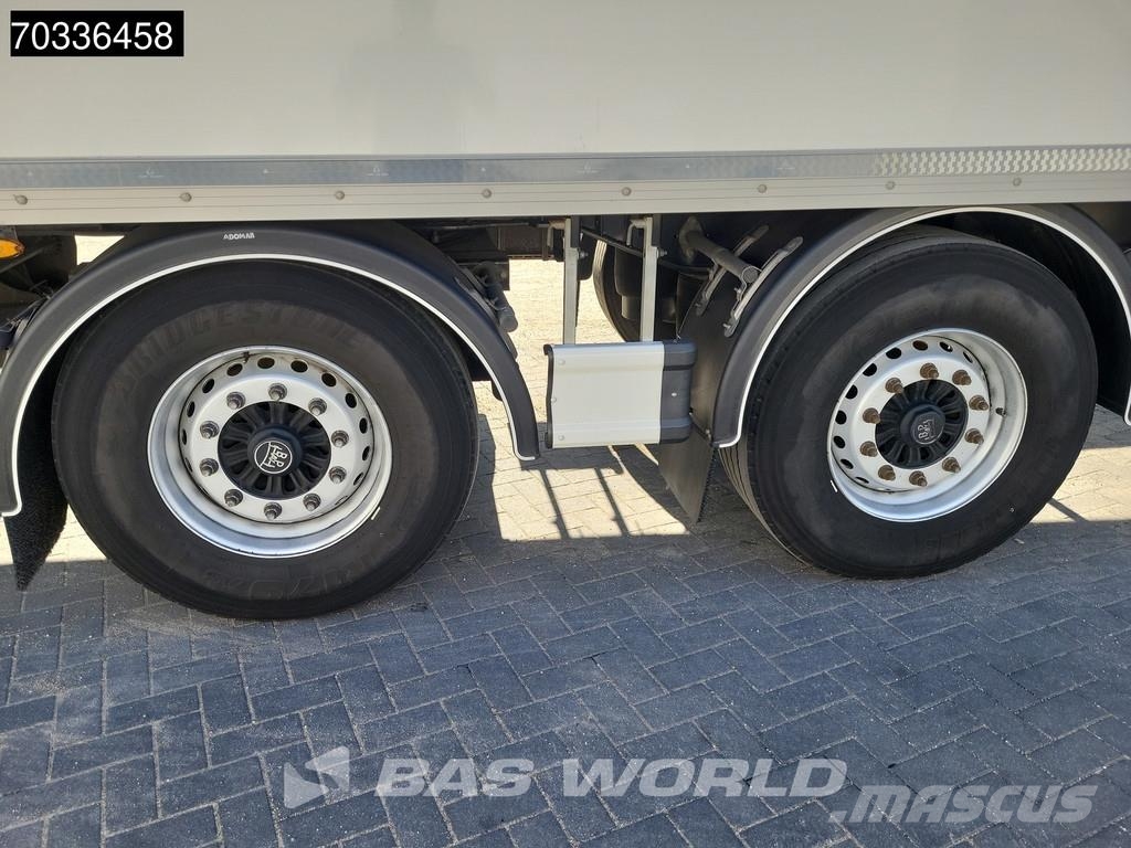 Kässbohrer XJ2 2 axles Tailgate Lift + Steering Axle NL Trail Sanduk poluprikolice