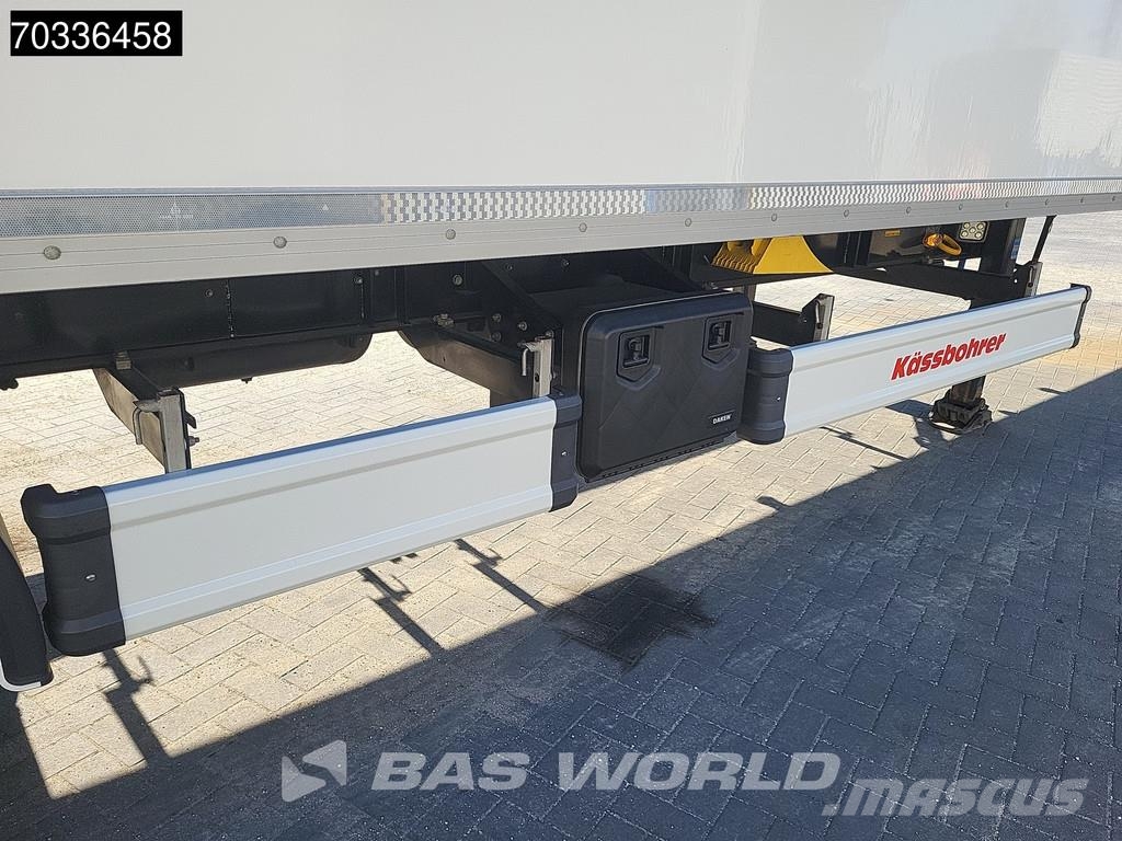 Kässbohrer XJ2 2 axles Tailgate Lift + Steering Axle NL Trail Sanduk poluprikolice