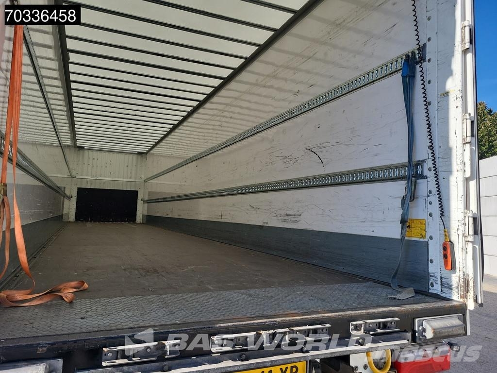 Kässbohrer XJ2 2 axles Tailgate Lift + Steering Axle NL Trail Sanduk poluprikolice