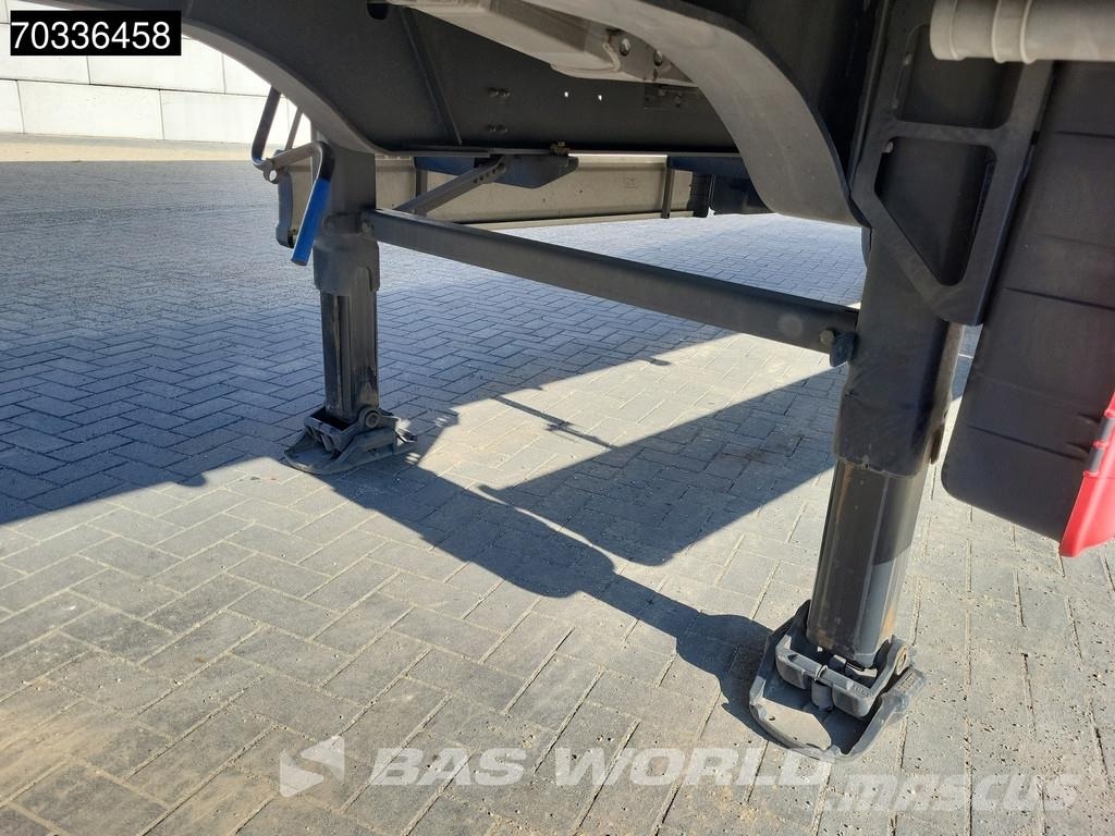 Kässbohrer XJ2 2 axles Tailgate Lift + Steering Axle NL Trail Sanduk poluprikolice