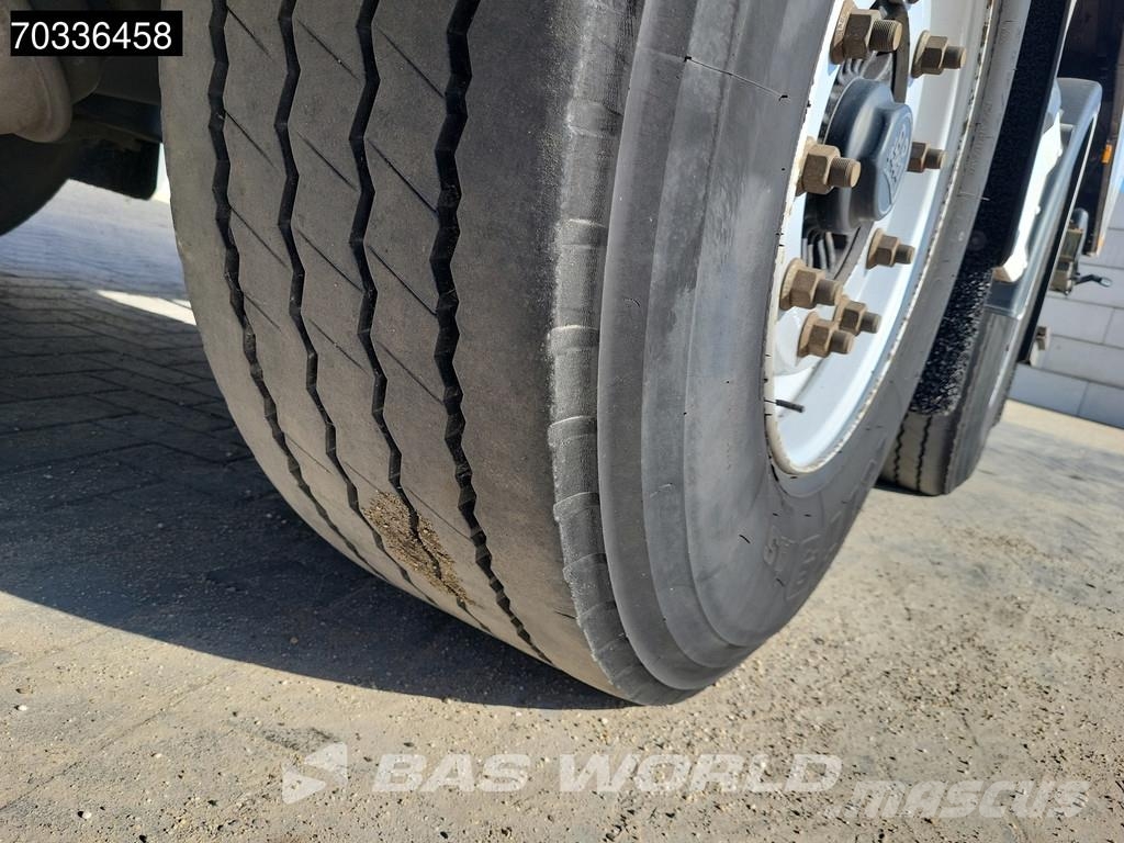 Kässbohrer XJ2 2 axles Tailgate Lift + Steering Axle NL Trail Sanduk poluprikolice