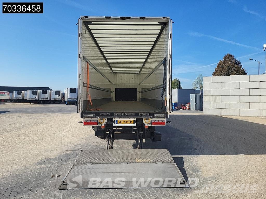 Kässbohrer XJ2 2 axles Tailgate Lift + Steering Axle NL Trail Sanduk poluprikolice