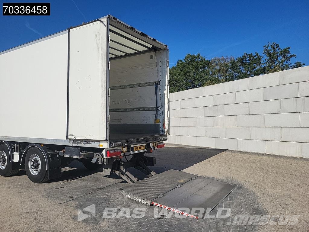 Kässbohrer XJ2 2 axles Tailgate Lift + Steering Axle NL Trail Sanduk poluprikolice