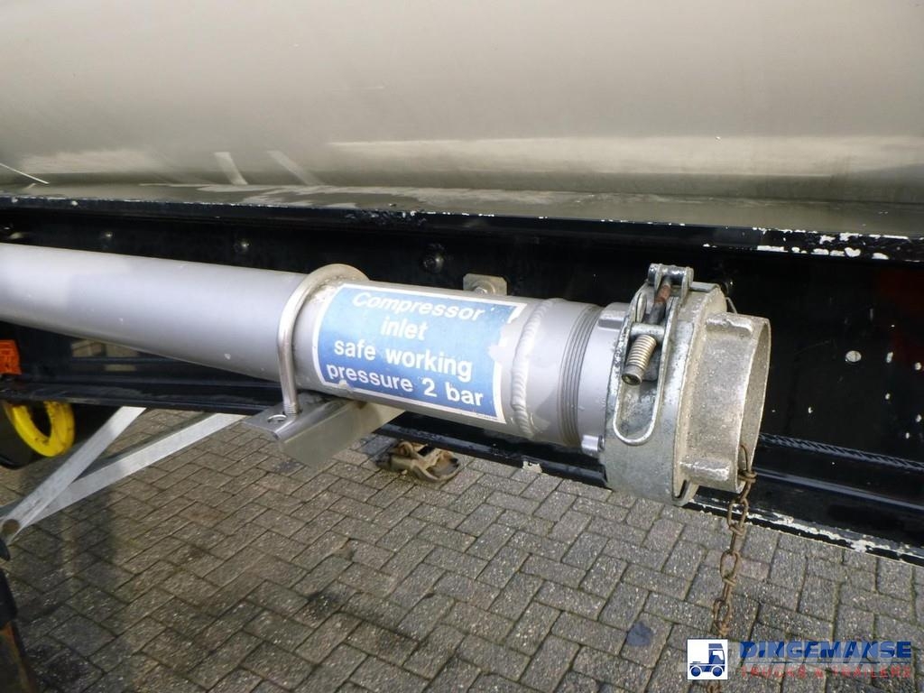 Feldbinder Powder tank alu 63 m3 (tipping) Tanktrailer