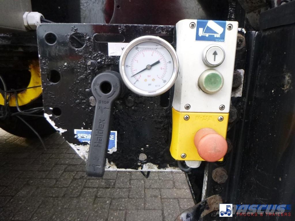 Feldbinder Powder tank alu 63 m3 (tipping) Tanktrailer