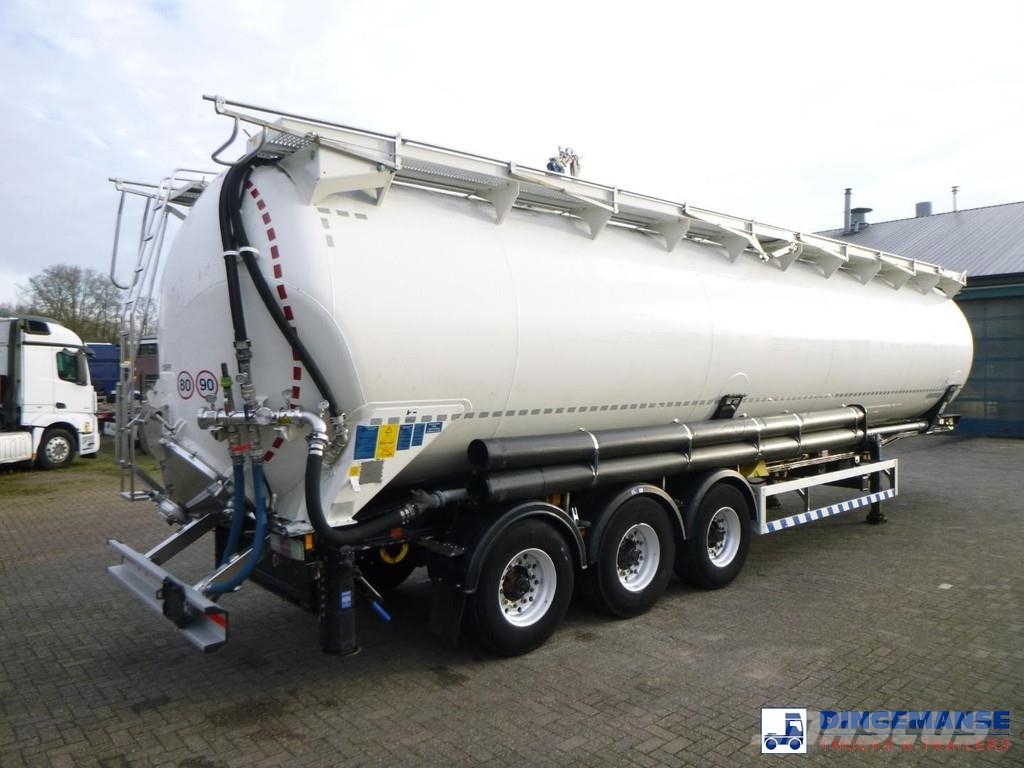 Feldbinder Powder tank alu 63 m3 (tipping) Tanktrailer