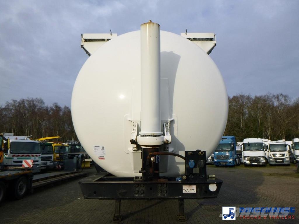 Feldbinder Powder tank alu 63 m3 (tipping) Tanktrailer