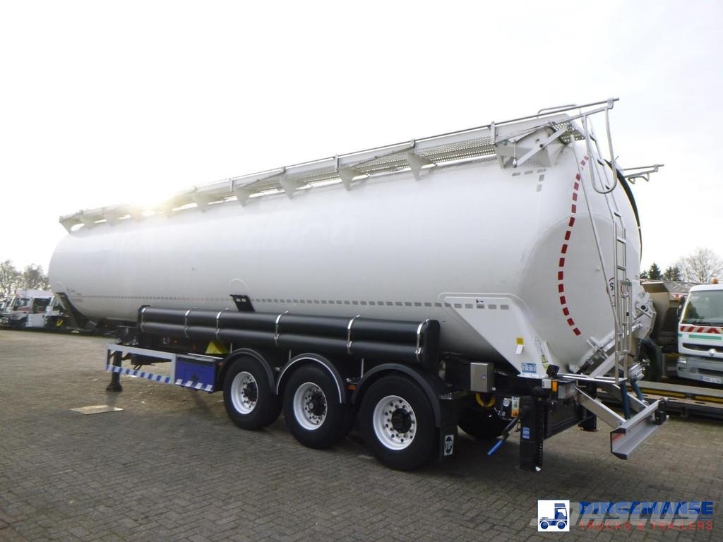 Feldbinder Powder tank alu 63 m3 (tipping) Tanktrailer
