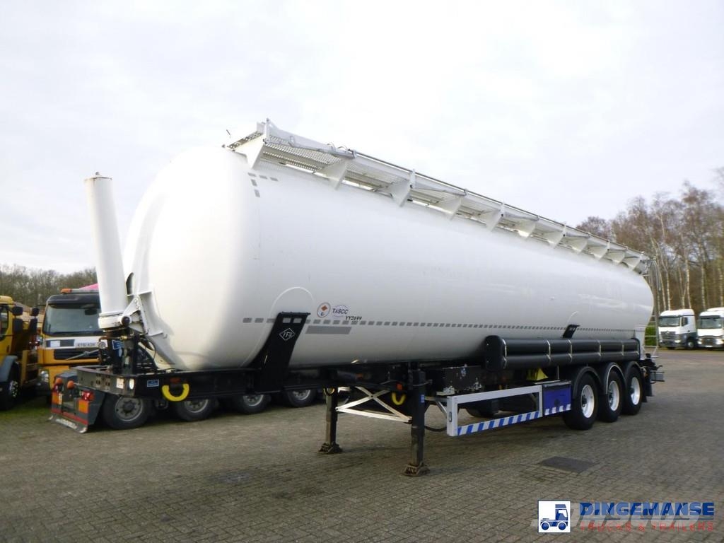 Feldbinder Powder tank alu 63 m3 (tipping) Tanktrailer