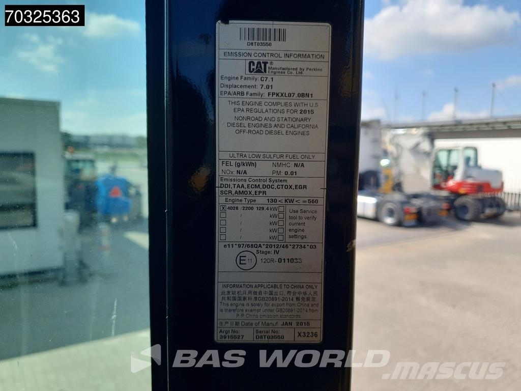 CAT M320 F Ratiniai ekskavatoriai