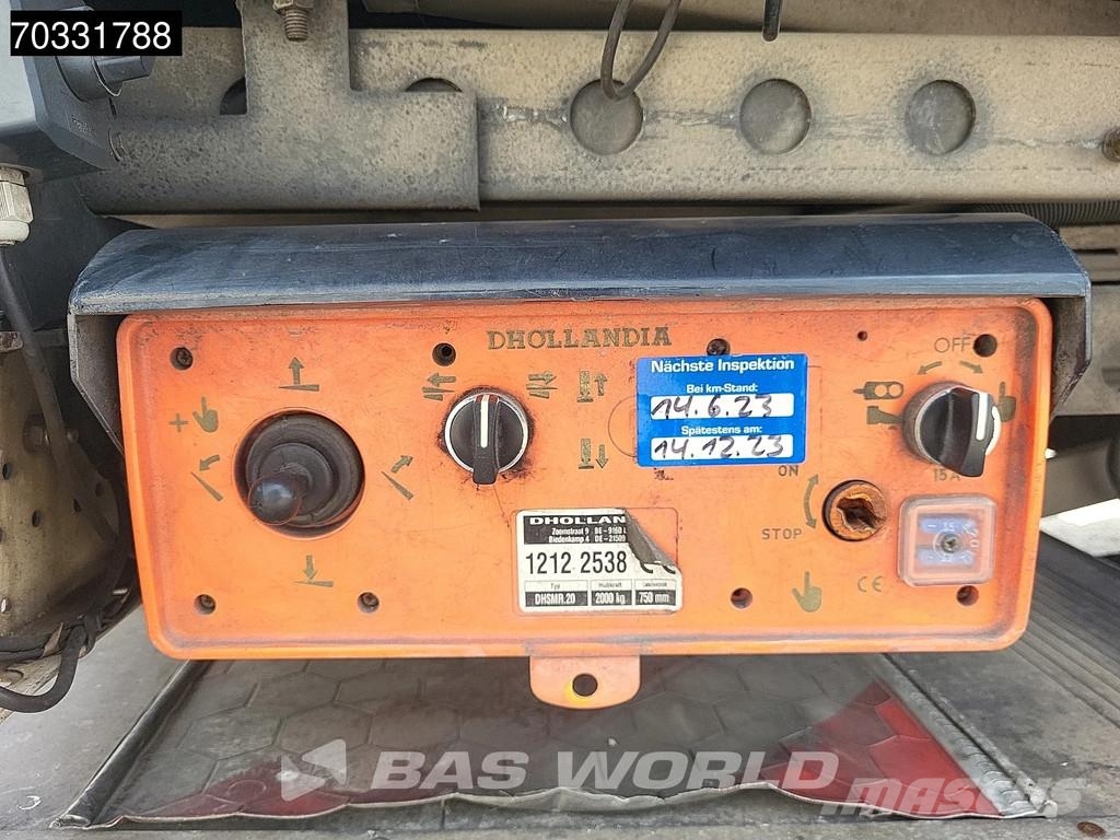 Schmitz Cargobull SCB*S3B Tailgate Lift Axle 250x270cm نصف مقطورات بدرجة حرارة قابلة للضبط