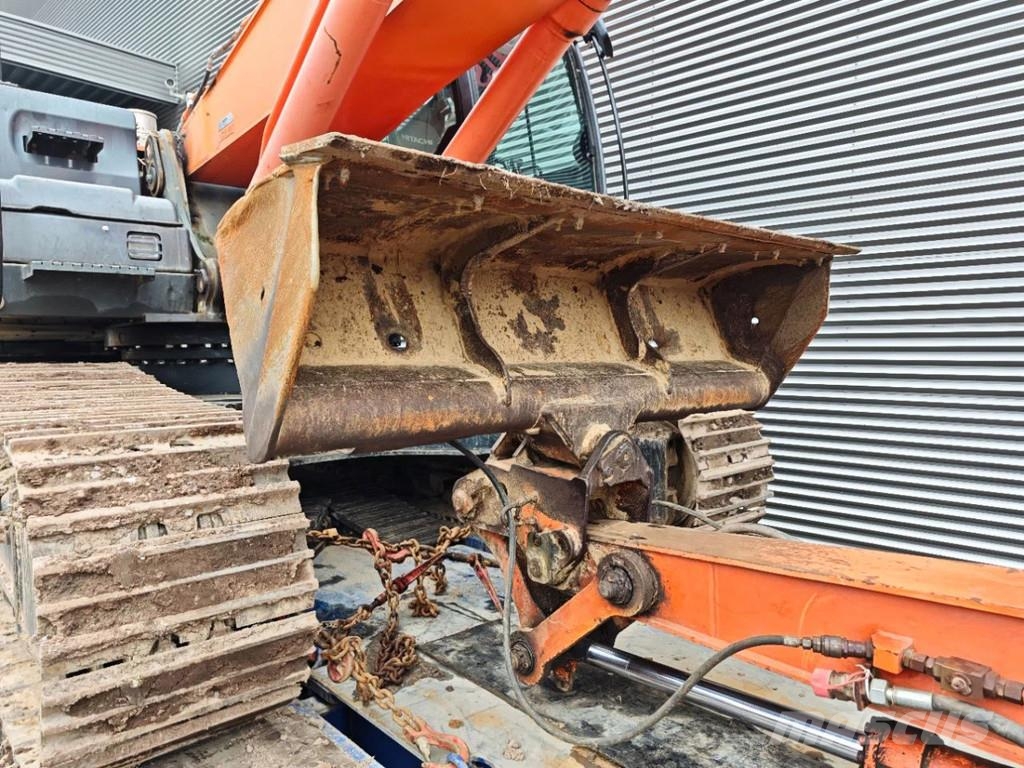 Hitachi ZX 350 LCN-5B Long Reach 22 meter Topcon Laser sys Raupenbagger
