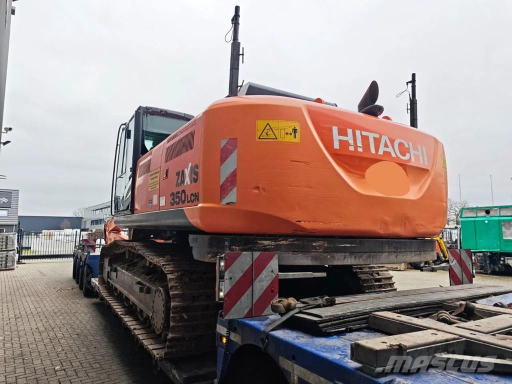 Hitachi ZX 350 LCN-5B Long Reach 22 meter Topcon Laser sys Raupenbagger
