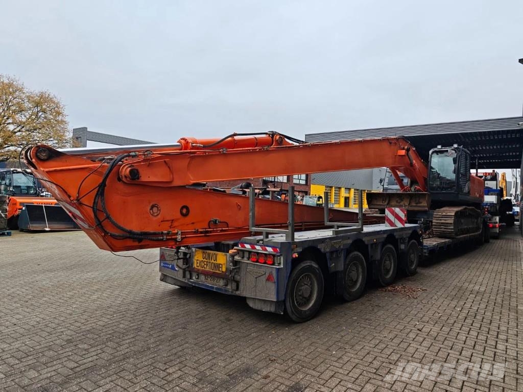 Hitachi ZX 350 LCN-5B Long Reach 22 meter Topcon Laser sys Raupenbagger