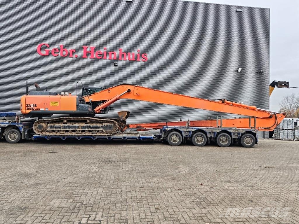 Hitachi ZX 350 LCN-5B Long Reach 22 meter Topcon Laser sys Raupenbagger