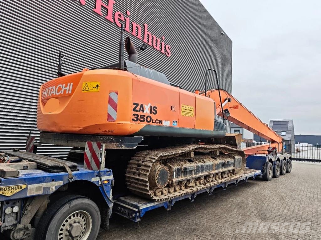 Hitachi ZX 350 LCN-5B Long Reach 22 meter Topcon Laser sys Raupenbagger