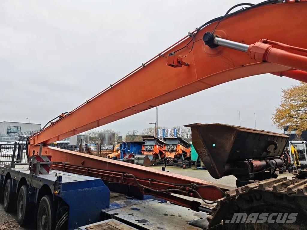 Hitachi ZX 350 LCN-5B Long Reach 22 meter Topcon Laser sys Raupenbagger