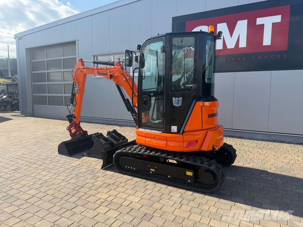 Lonking CDM6025*NEW*2,8to*Bagger*2026*3xLöffel*POWERTILT Miniexcavadoras