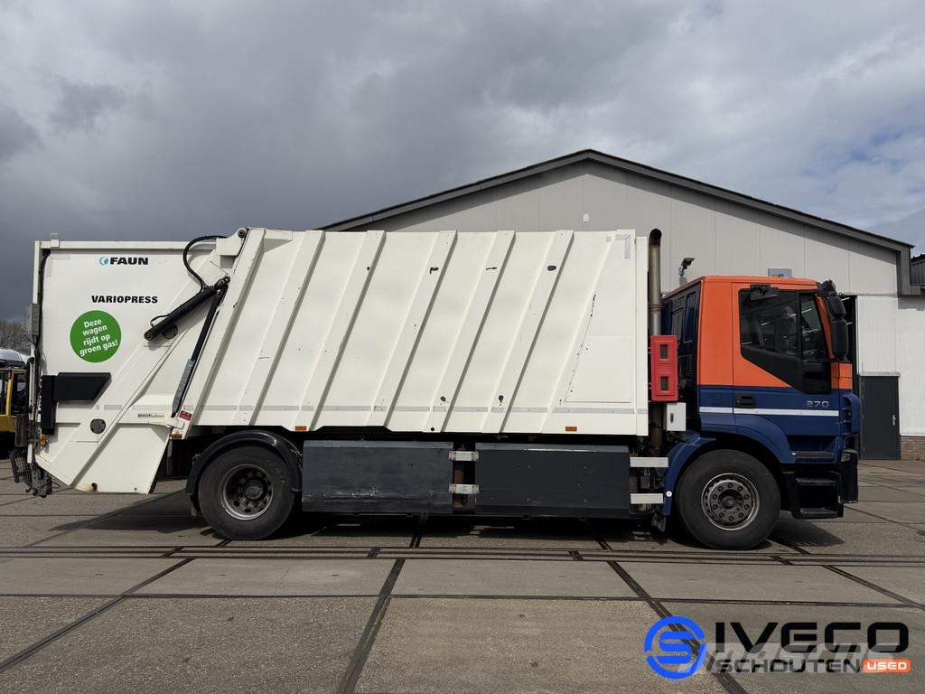 Iveco Stralis 270 CNG • Vuilniswagen FAUN variopress • A Anders