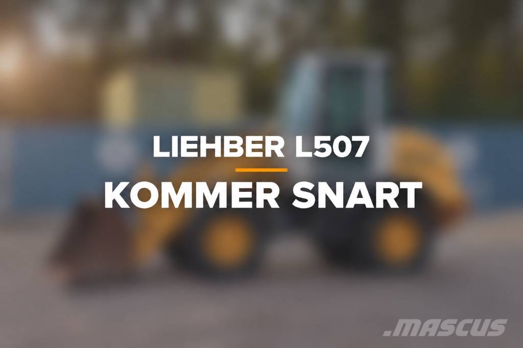 Liebherr L507 Kolesni nakladalci