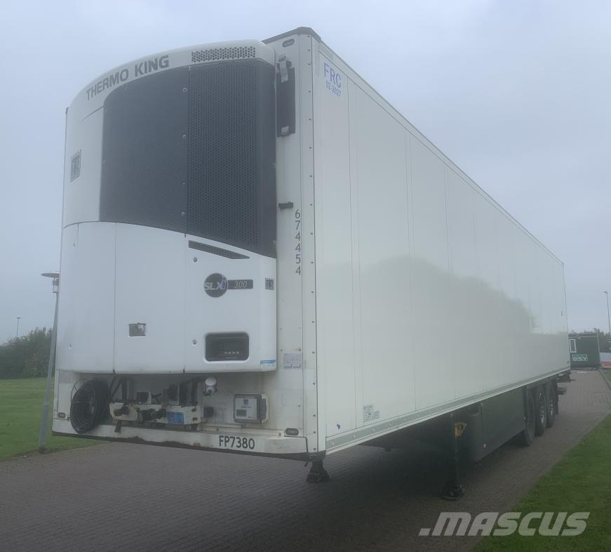 Schmitz Cargobull Trailer Reefer Flower Width & Double Stock Straigh نصف مقطورات بدرجة حرارة قابلة للضبط