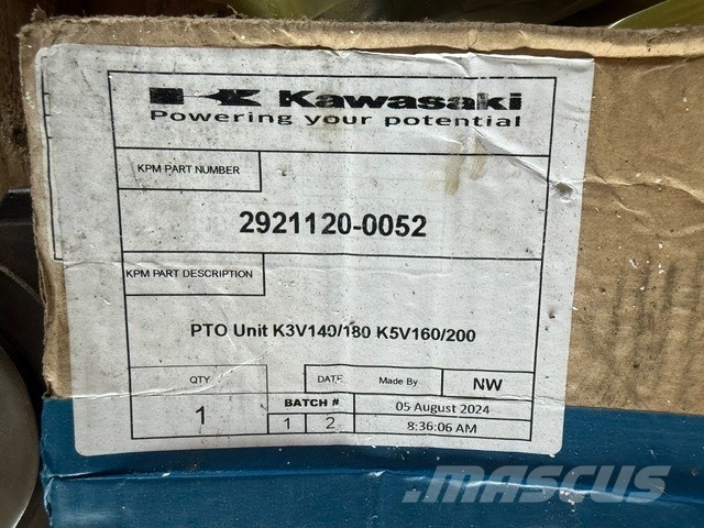 Kawasaki K3V140/180, K5V160/200 NEW PTO PUM GEARS Hydraulika